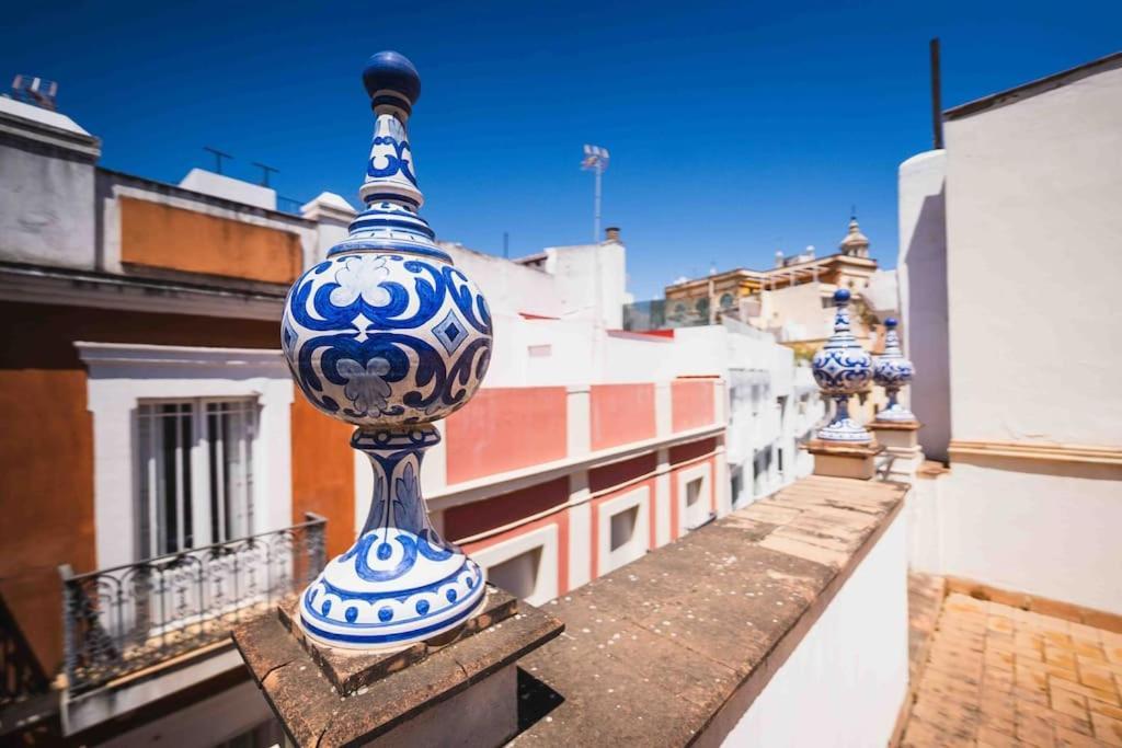 Apartamento Atico Con Terraza Privada Cerca De La Catedral Sevilla Exterior foto