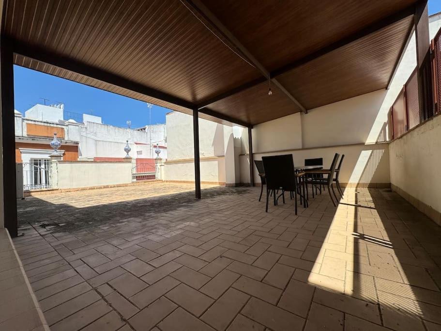 Apartamento Atico Con Terraza Privada Cerca De La Catedral Sevilla Exterior foto